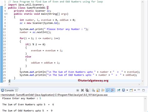sum of odd numbers in java|Program To Find The Sum Of The Odd Numbers .